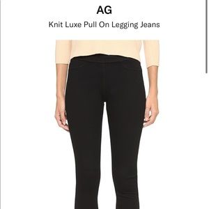 AG Knit luxe Pull on Legging Jeans